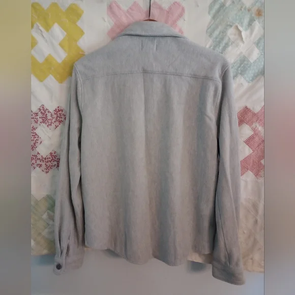 Mutual Weave knit button-down shirt/jacket - Picture 5 of 5